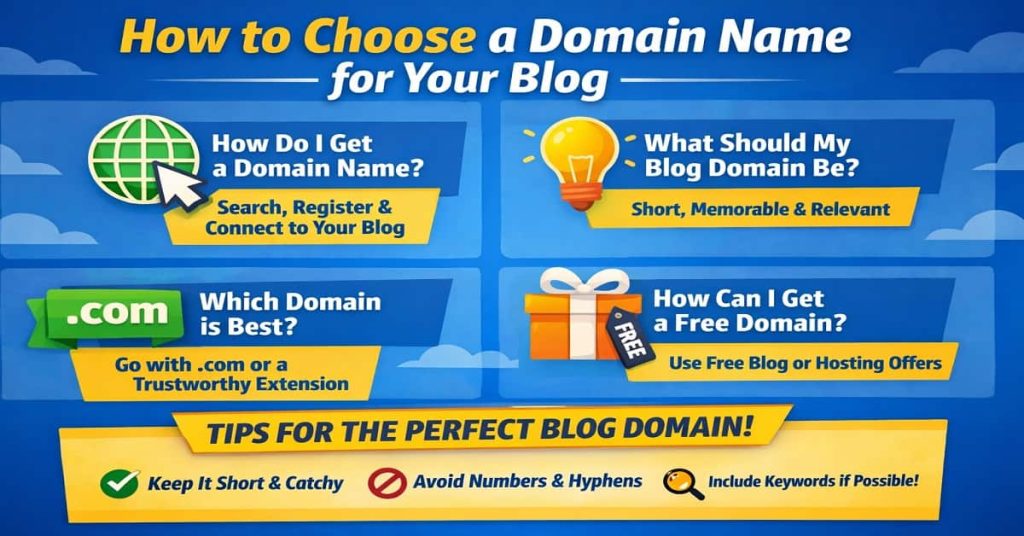 How to Choose a Domain Name for Your Blog