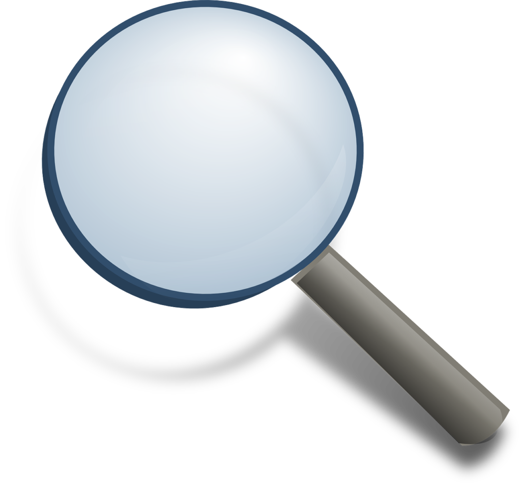 An Image of Magnifier Glass for the page of Free Google Index Checker tool.